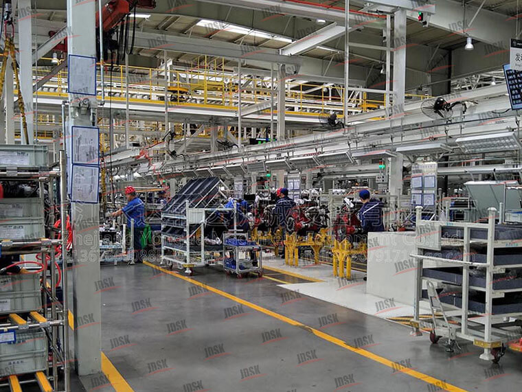 板鏈發動機預裝線