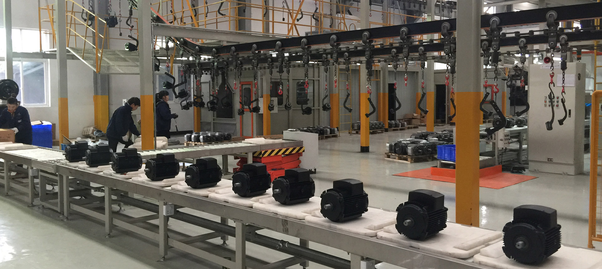 電機(jī)生產(chǎn)線