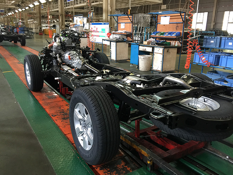 皮卡車生產(chǎn)線